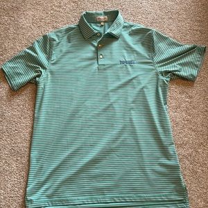 Peter Millar golf polo size L.
